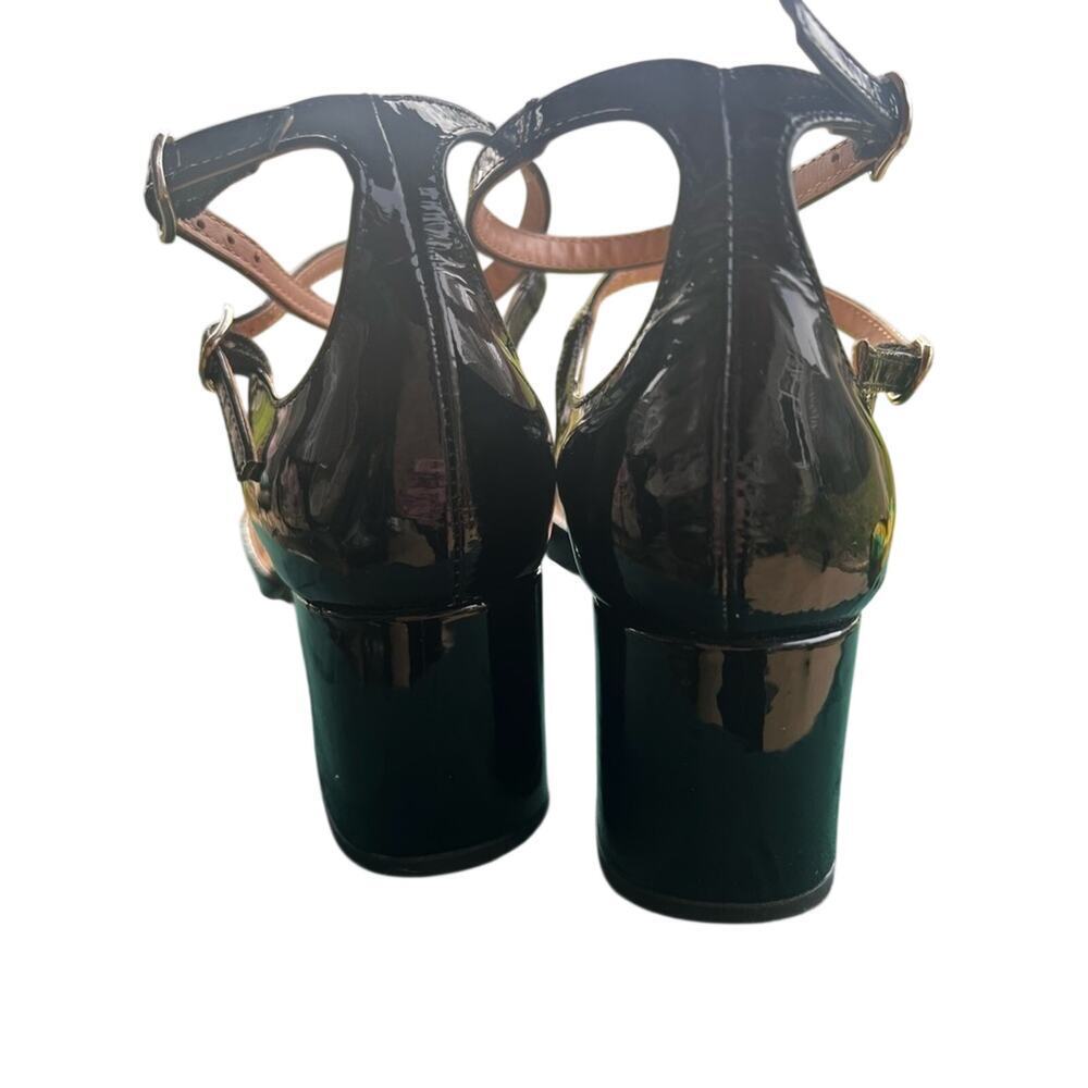 Kurt Geiger patent leather block heel pumps double ankle strap size 7.5 (38) - Picture 3 of 7